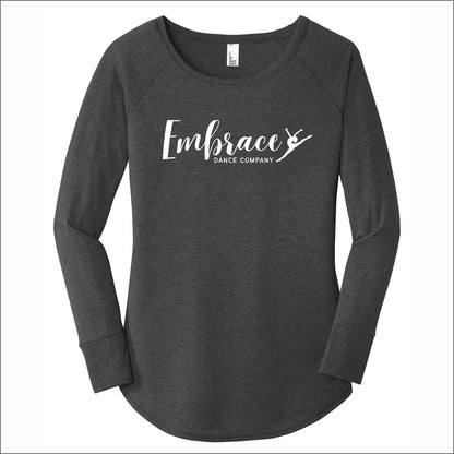 Embrace Dance Co Ladies Tri-Blend Long Sleeve Tunic Tee