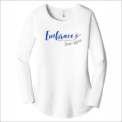 Embrace Dance Co MOM Ladies Tri-Blend Long Sleeve Tunic Tee