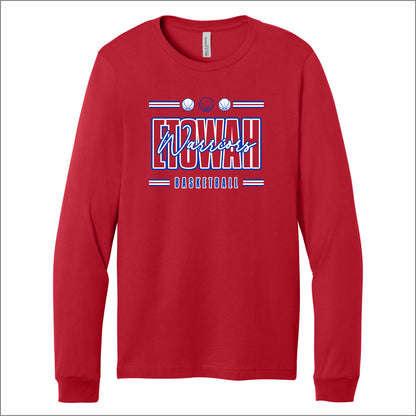 Etowah Basketball Soft Jersey Long Sleeve T-shirt