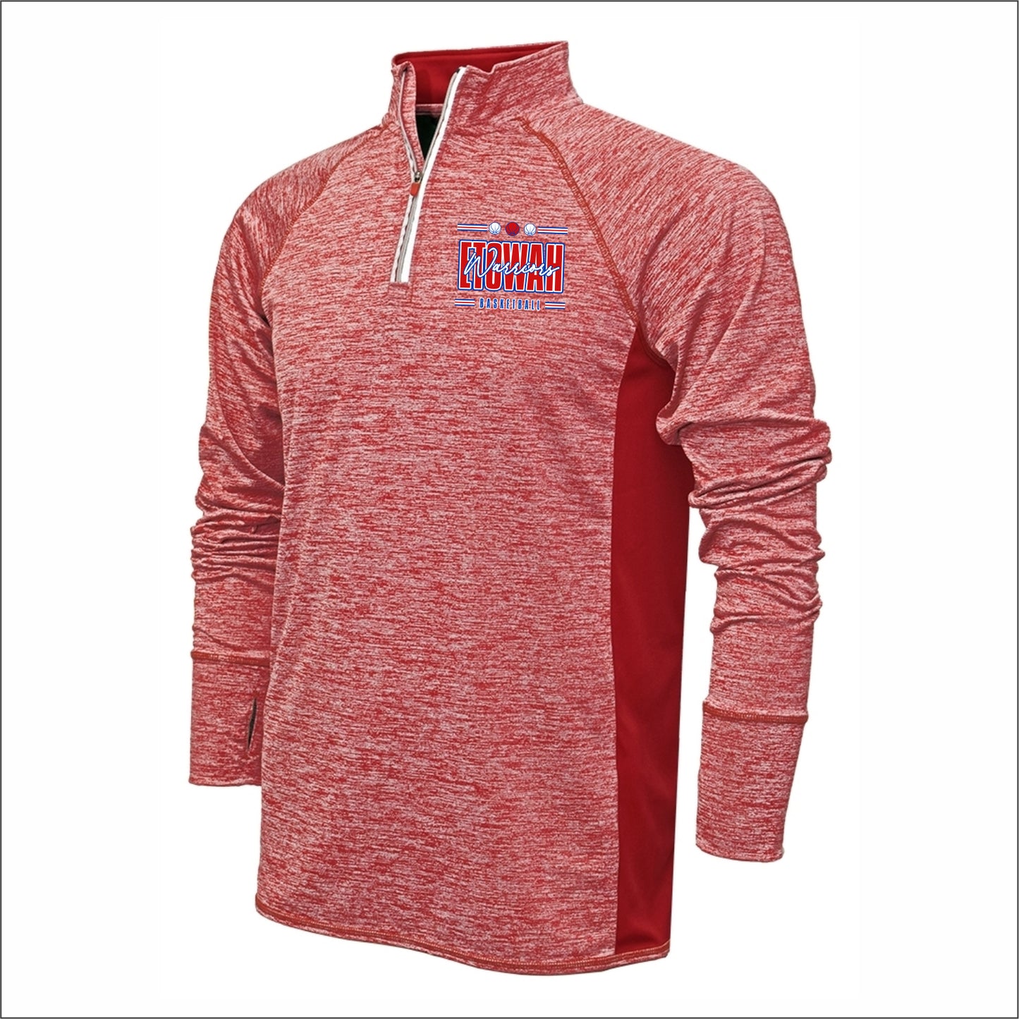 Etowah Basketball Performance 4-Runner Long Sleeve 1/4 Zip