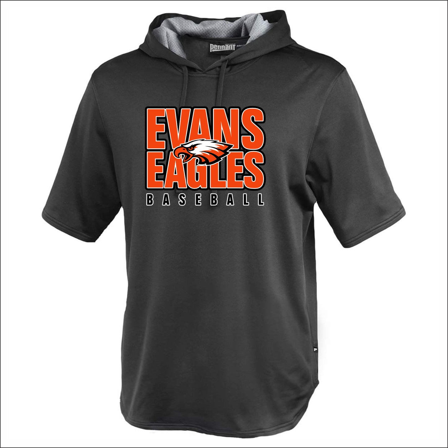 EJHS Baseball Short Sleeve Performance WarmUp Hoodie