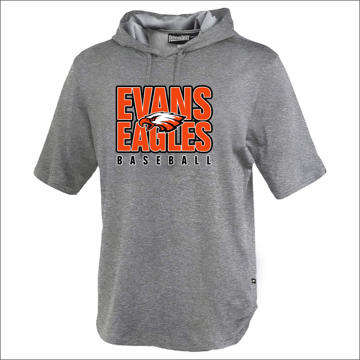 EJHS Baseball Short Sleeve Performance WarmUp Hoodie
