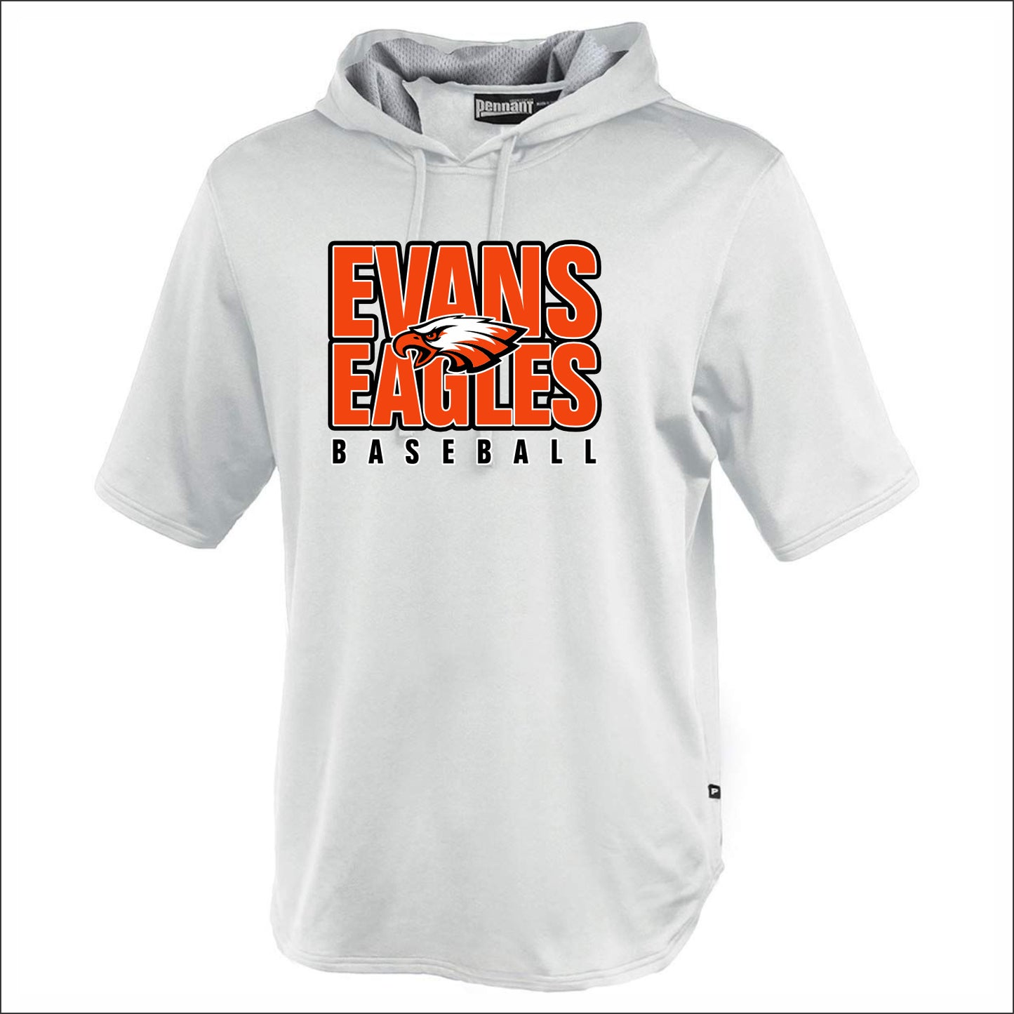 EJHS Baseball Short Sleeve Performance WarmUp Hoodie