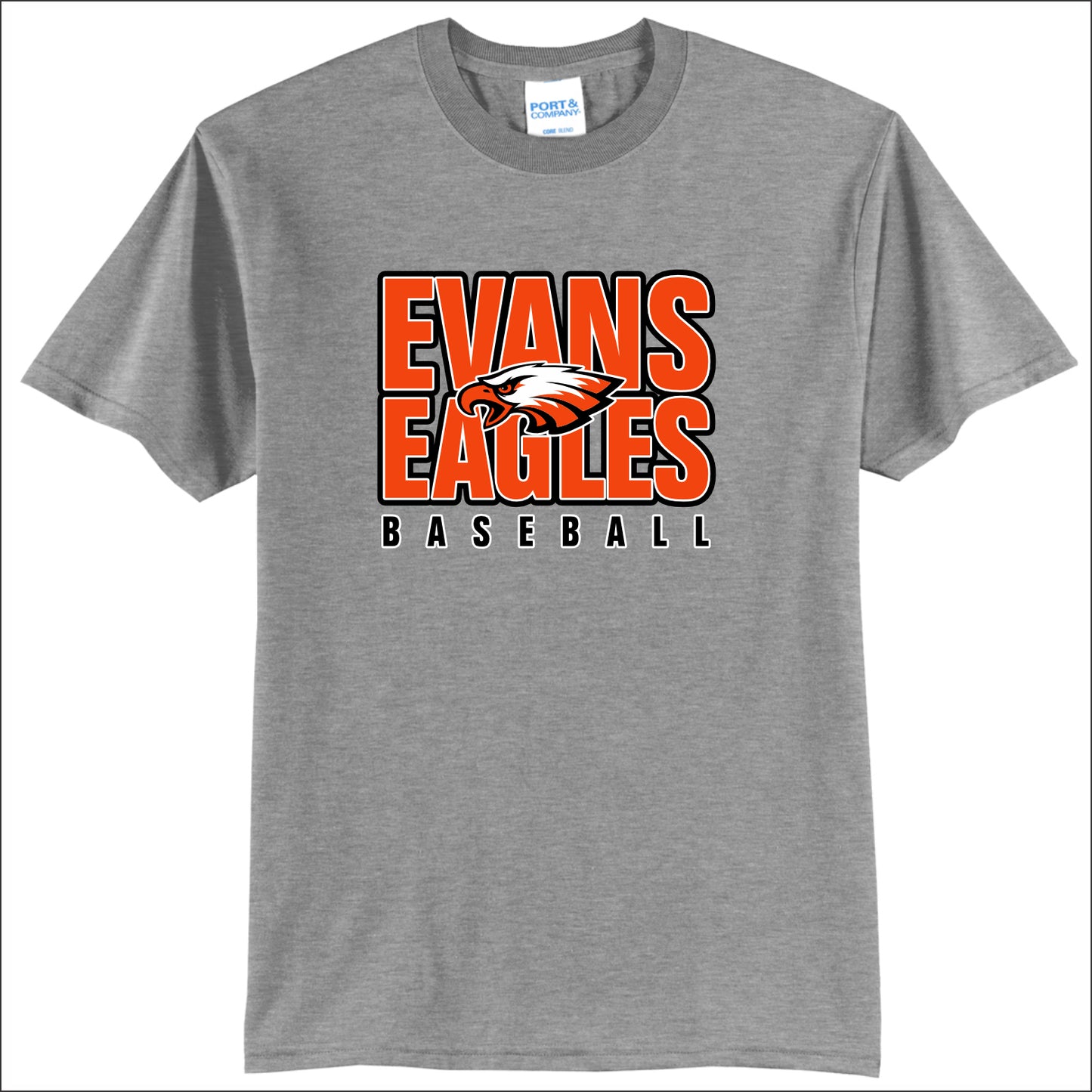EJHS Baseball 50/50 Short Sleeve T-shirt