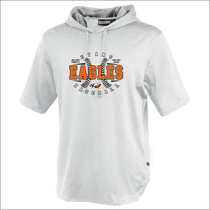 EJHS Baseball Short Sleeve Performance WarmUp Hoodie