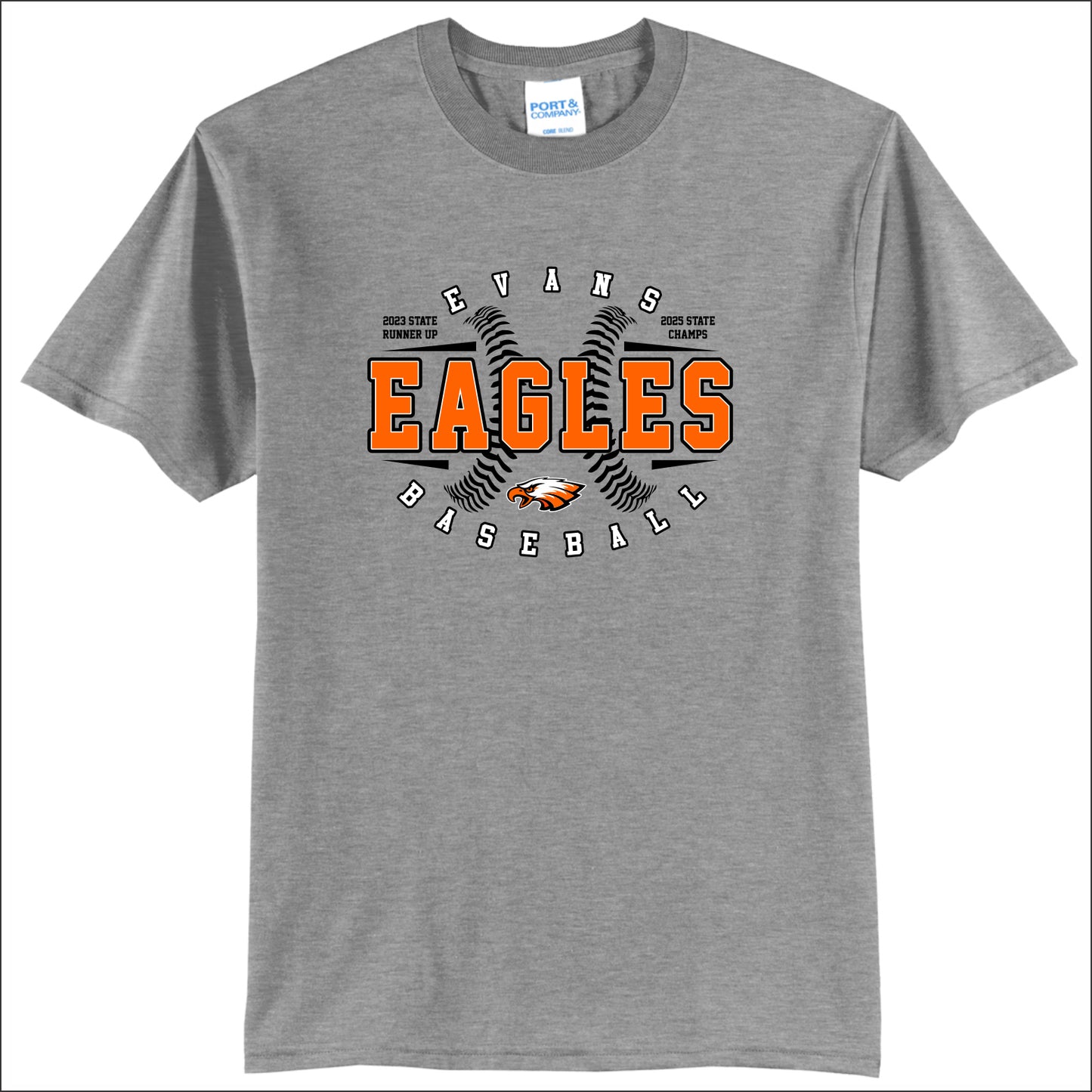 EJHS Baseball 50/50 Short Sleeve T-shirt