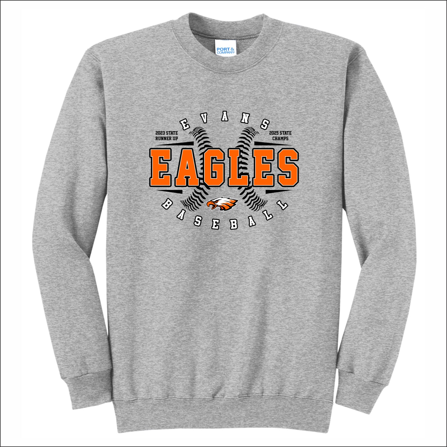 EJHS Baseball Crewneck Sweatshirt