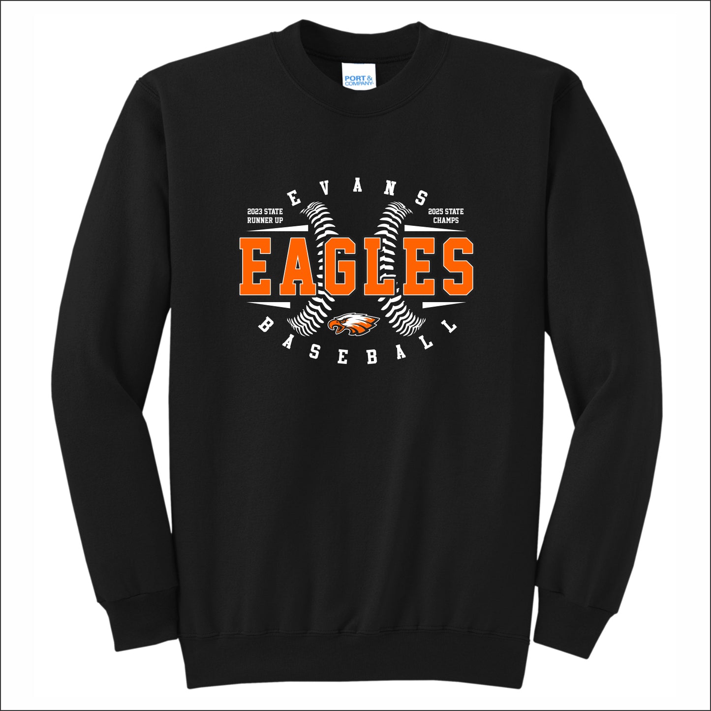 EJHS Baseball Crewneck Sweatshirt