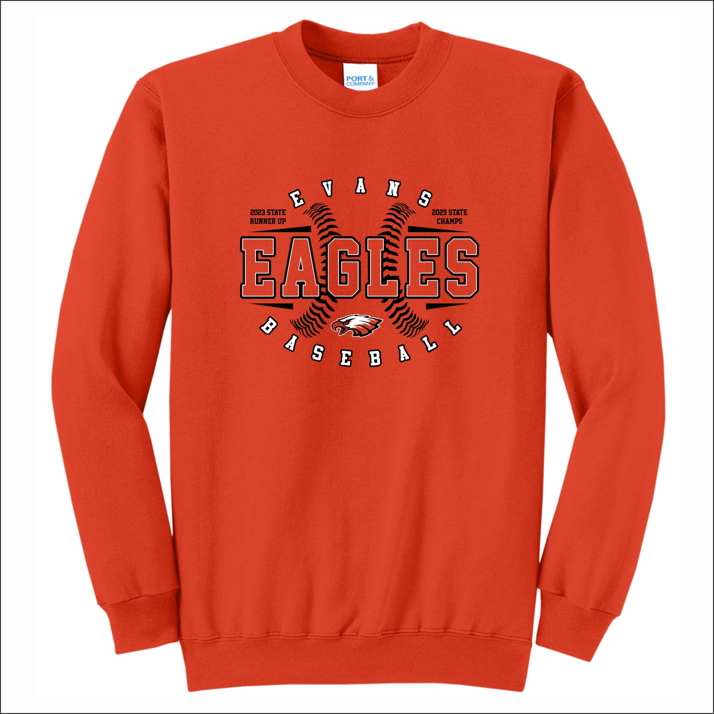 EJHS Baseball Crewneck Sweatshirt