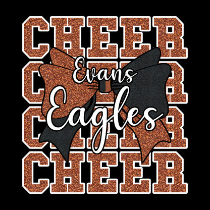 Evans Cheer Soft Jersey Long Sleeve T-shirt - Design B