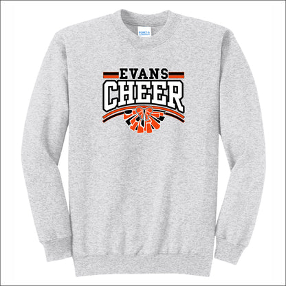 Evans Cheer Crewneck Sweatshirt