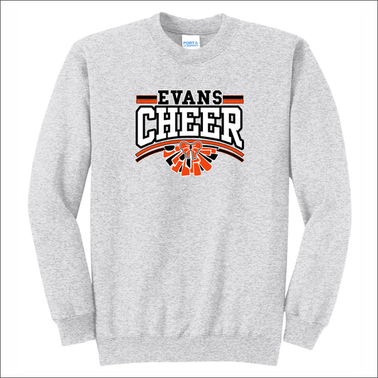 Evans Cheer Crewneck Sweatshirt