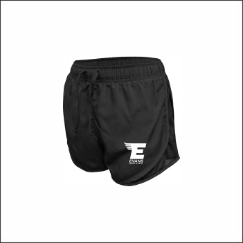 Evans Track Ladies/Girls Solid Running Shorts