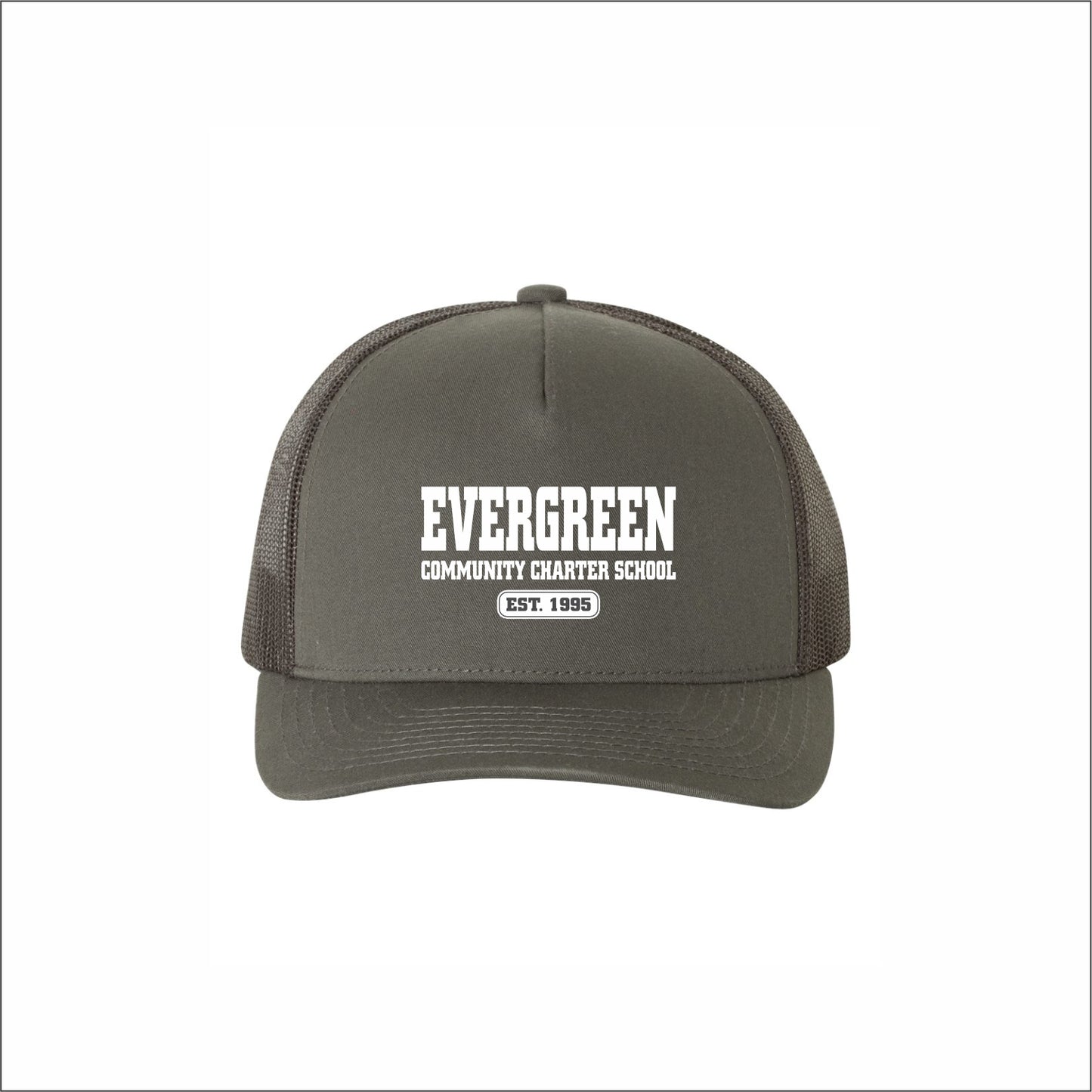 Evergreen Comm Charter Retro Trucker Cap