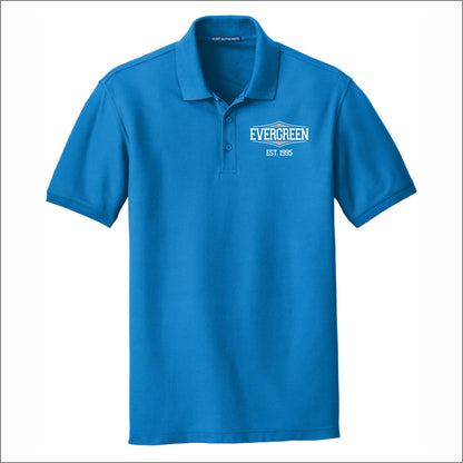 Evergreen Comm Charter Classic Pique Short Sleeve Polo