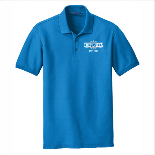 Evergreen Comm Charter Classic Pique Short Sleeve Polo