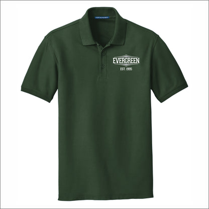 Evergreen Comm Charter Classic Pique Short Sleeve Polo