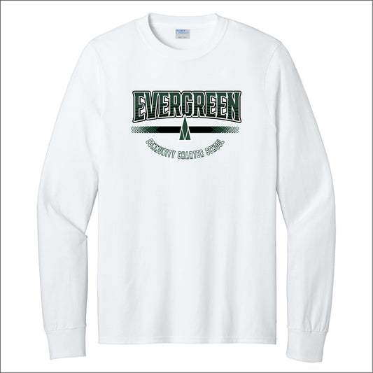 Evergreen Comm Charter Long Sleeve T-shirt - Des. A