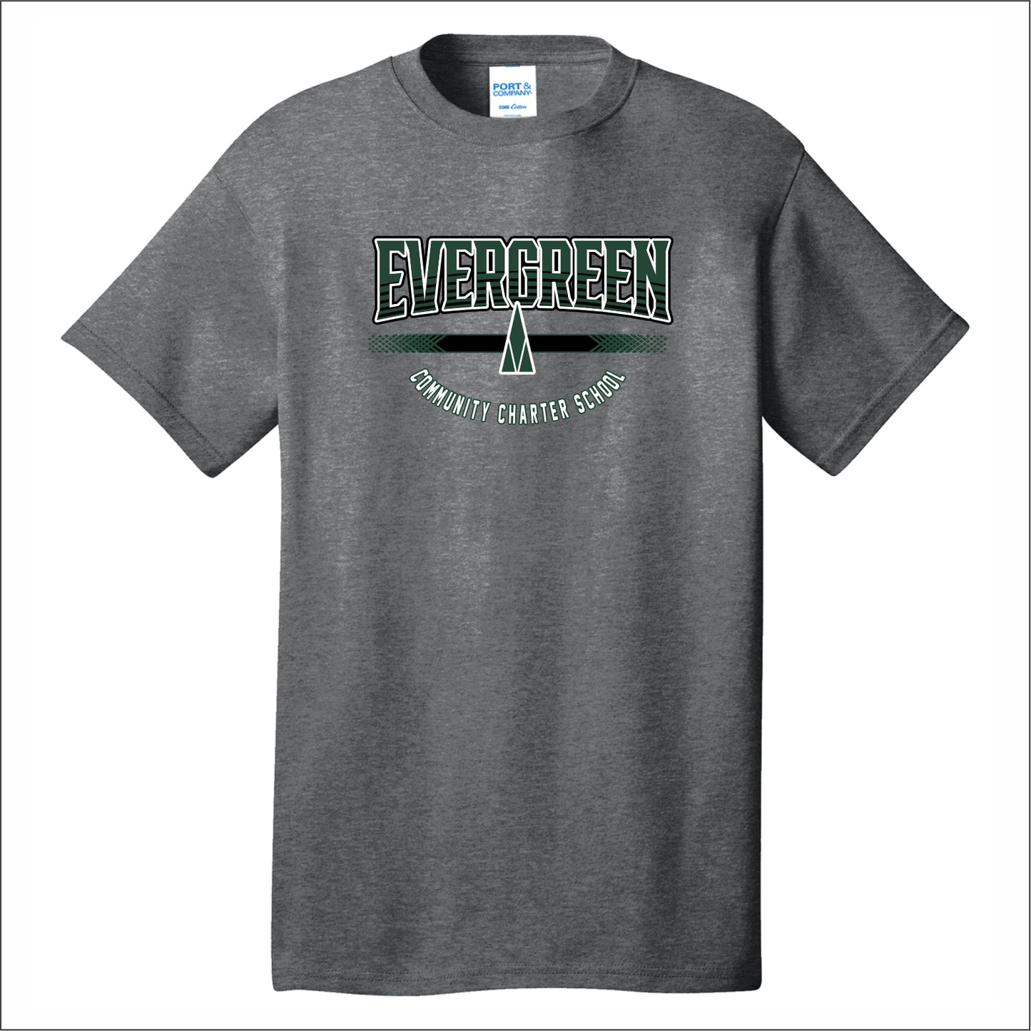 Evergreen Comm Charter Short Sleeve T-shirt - Des. A