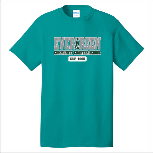 Evergreen Comm Charter Short Sleeve T-shirt - Des. B