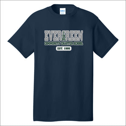 Evergreen Comm Charter Short Sleeve T-shirt - Des. B