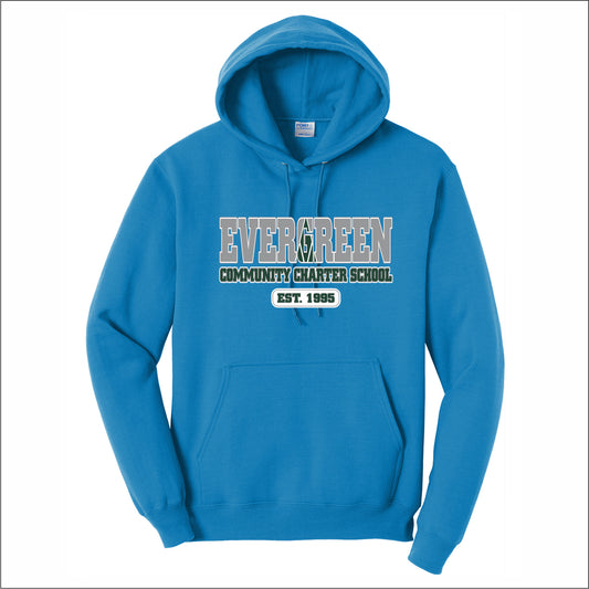Evergreen Comm Charter Hooded Sweatshirt - Des. B