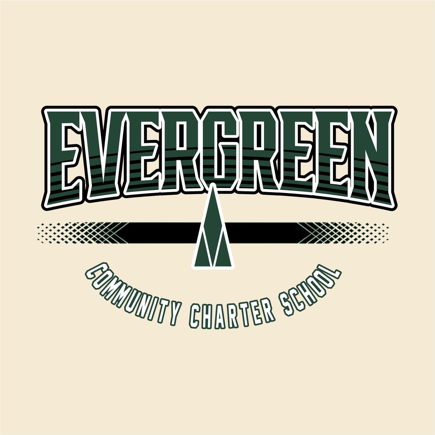 Evergreen Comm Charter Short Sleeve T-shirt - Des. A