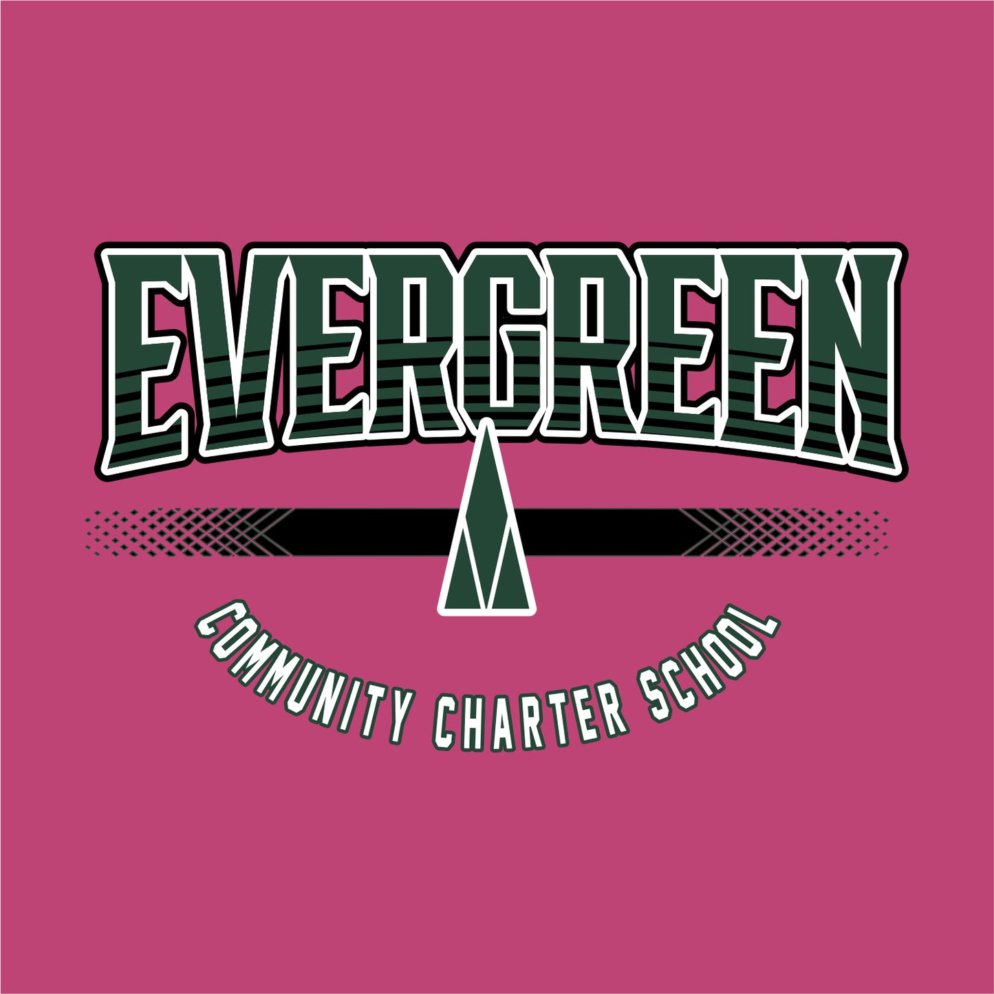 Evergreen Comm Charter Short Sleeve T-shirt - Des. A