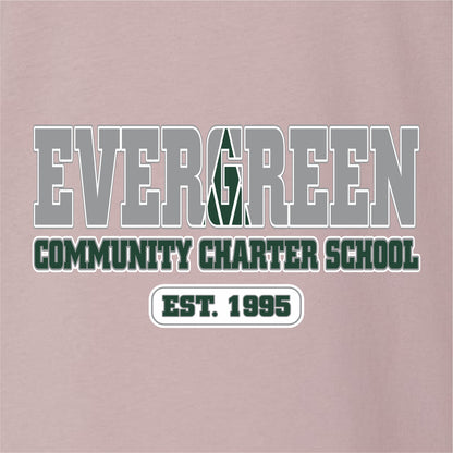 Evergreen Comm Charter Ladies Relaxed Jersey Tee