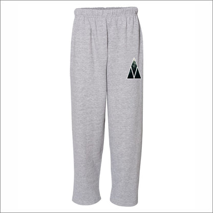 Evergreen Comm Charter Open Bottom Sweatpants w/pockets