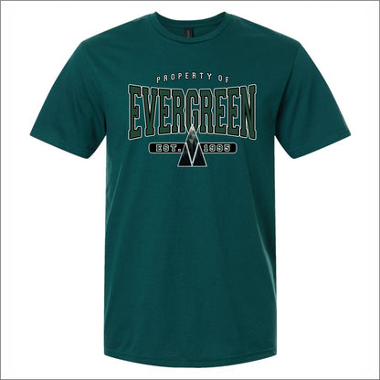 Evergreen Comm Charter Gildan Softstyle Short Sleeve T-shirt - Des. A