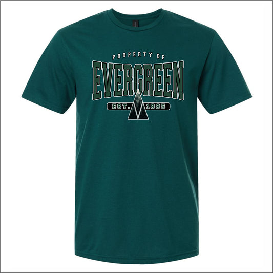 Evergreen Comm Charter Gildan Softstyle Short Sleeve T-shirt - Des. A