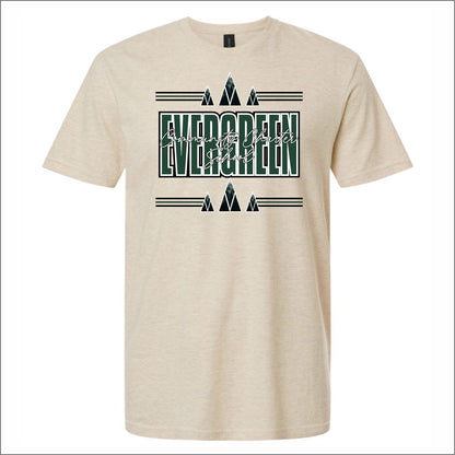 Evergreen Comm Charter Gildan Softstyle Short Sleeve T-shirt - Des. B