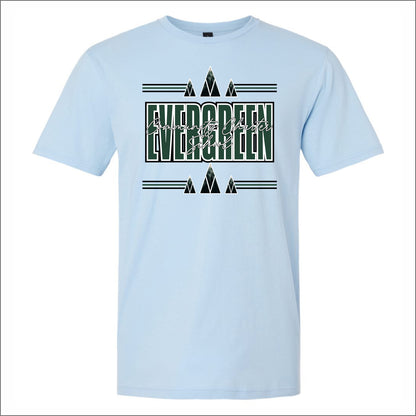 Evergreen Comm Charter Gildan Softstyle Short Sleeve T-shirt - Des. B