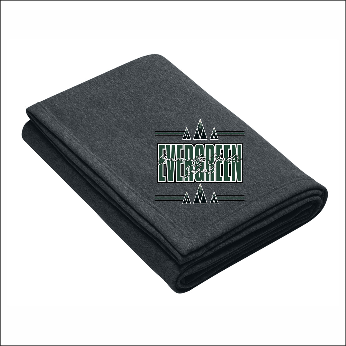 Evergreen Comm Charter Sweatshirt Blanket