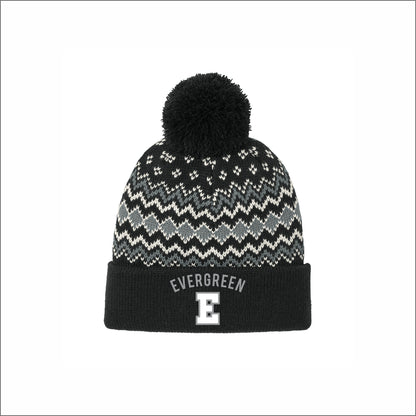 Evergreen Comm Charter Alpine Pom Beanie