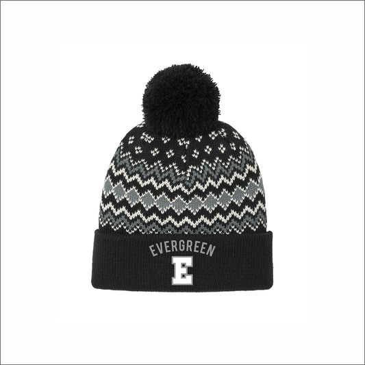 Evergreen Comm Charter Alpine Pom Beanie