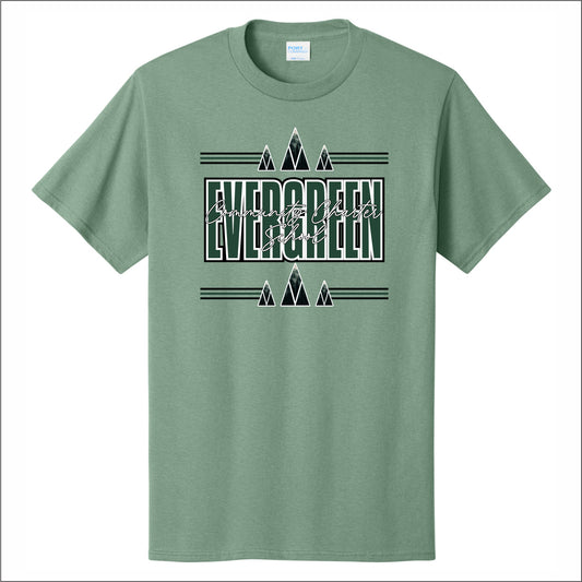 Evergreen Comm Charter Short Sleeve T-shirt - Des. B