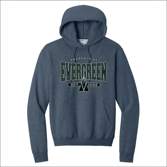 Evergreen Comm Charter Hooded Sweatshirt - Des. A