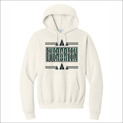 Evergreen Comm Charter Hooded Sweatshirt - Des. B