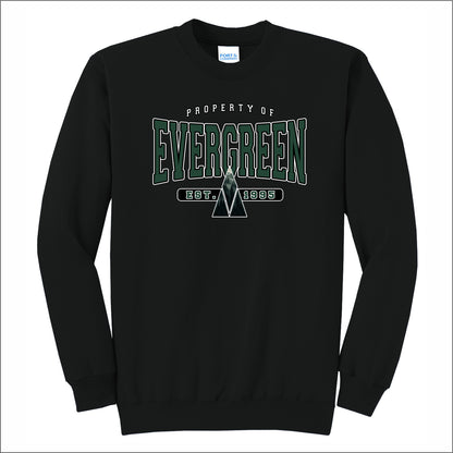 Evergreen Comm Charter Crewneck Sweatshirt - Des. A