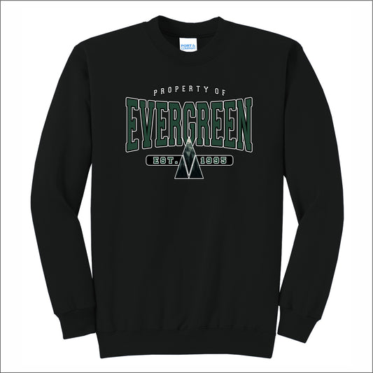Evergreen Comm Charter Crewneck Sweatshirt - Des. A