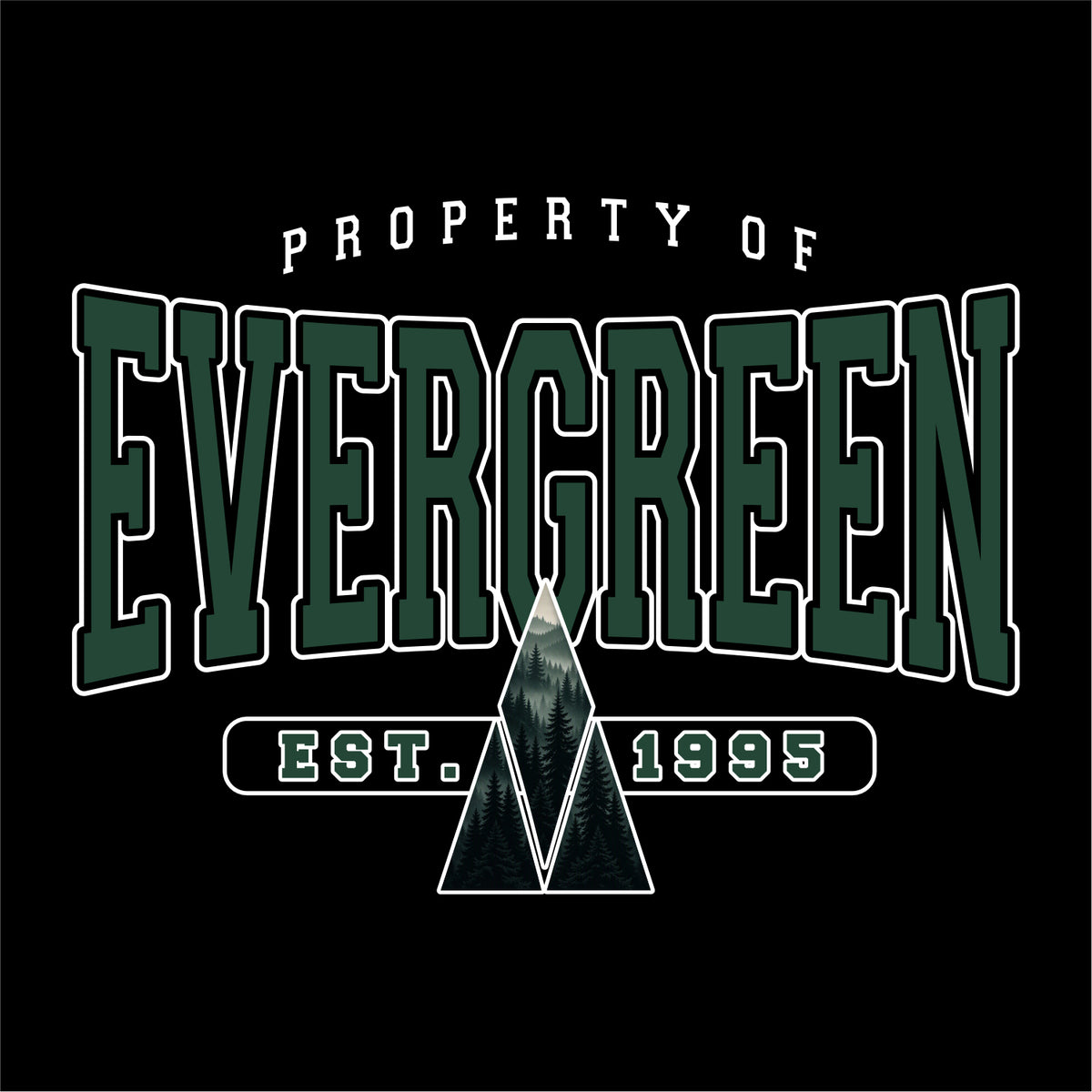 Evergreen Comm Charter Crewneck Sweatshirt - Des. A