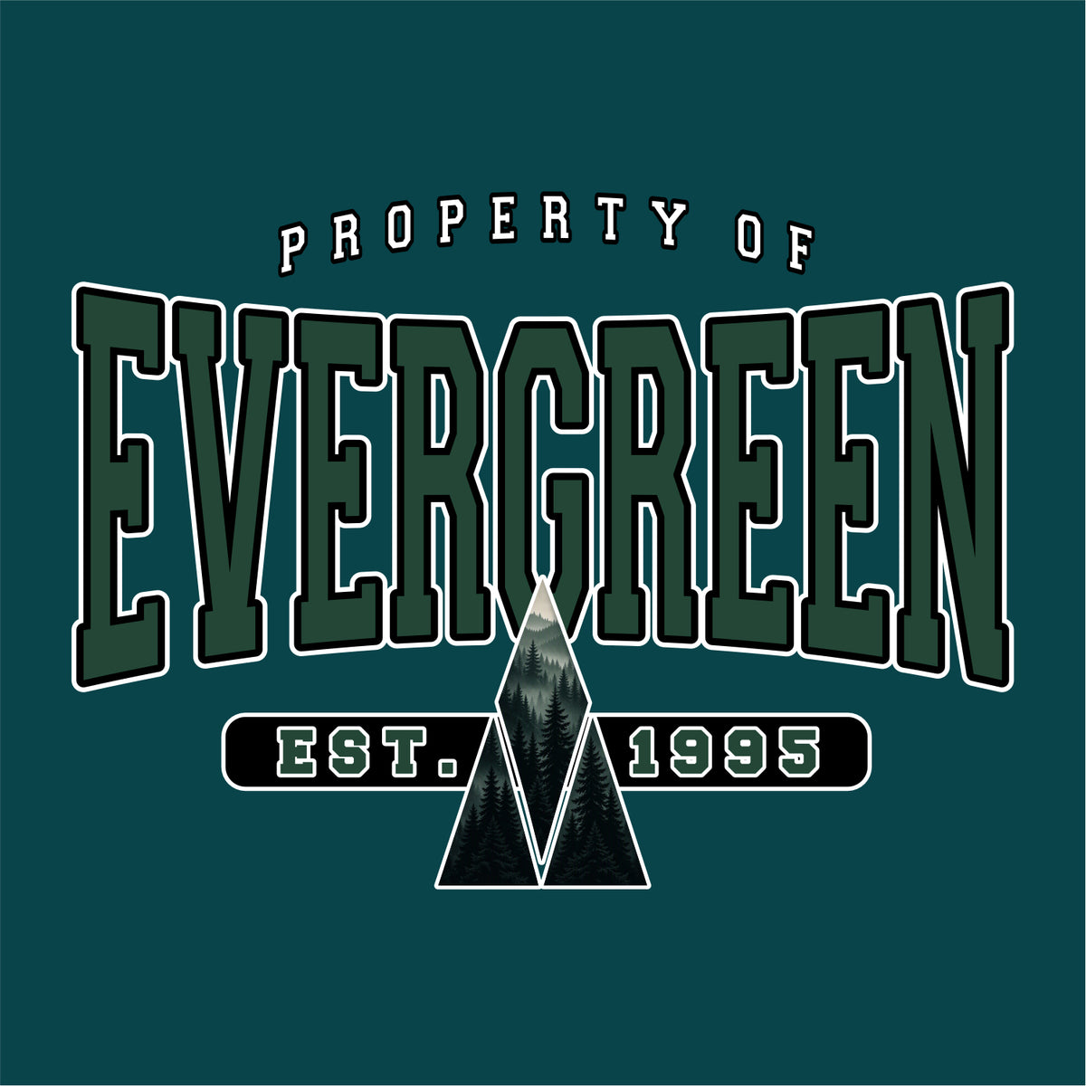 Evergreen Comm Charter Gildan Softstyle Short Sleeve T-shirt - Des. A