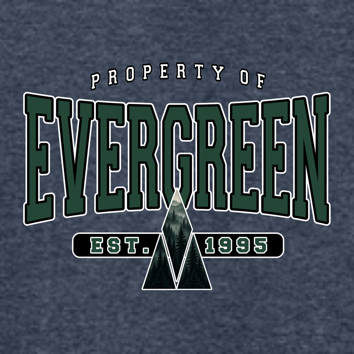 Evergreen Comm Charter Hooded Sweatshirt - Des. A
