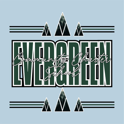 Evergreen Comm Charter Gildan Softstyle Short Sleeve T-shirt - Des. B