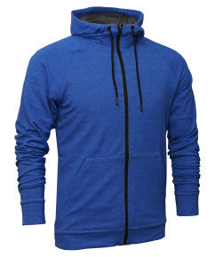 ALL Full-Zip Scuba Neck Triblend