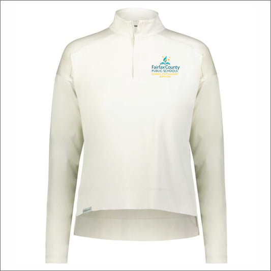 FCPS School Psych Ladies Ventura Soft Knit 1/4 Zip Pullover