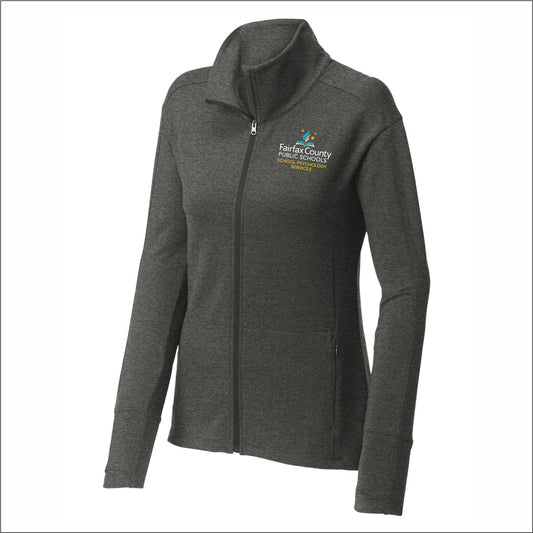 FCPS School Psych Ladies Flex Fleece Stretch Full-Zip