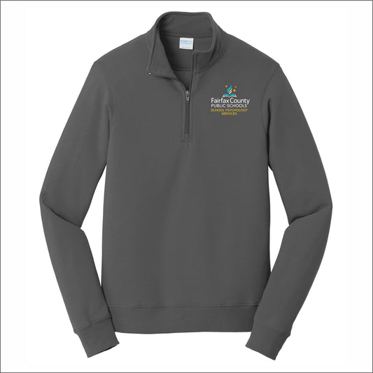 FCPS School Psych Fan Favorite 1/4 Zip Sweatshirt